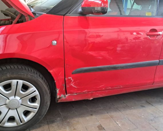 Autoklempířské práce v kombinaci s lakovnou