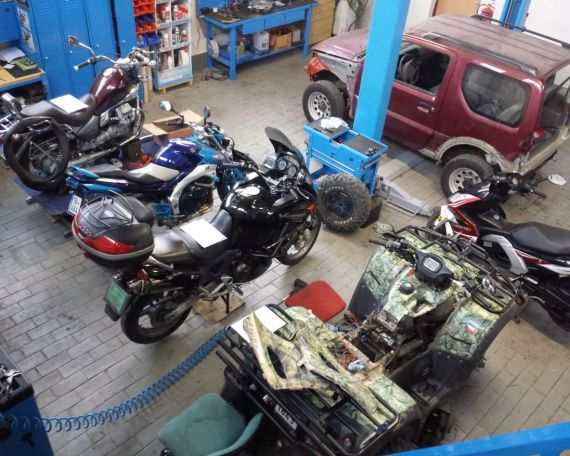 Komplexní servis vozidel, motocyklů a agro techniky